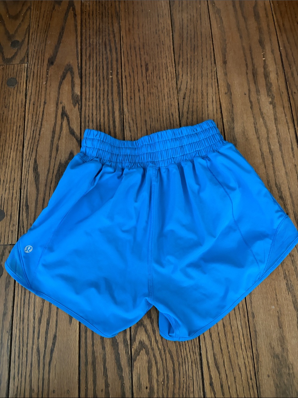 lululemon athletica Bright Blue High-Waist Athletic Shorts - Size 0 - Picture 2 of 3